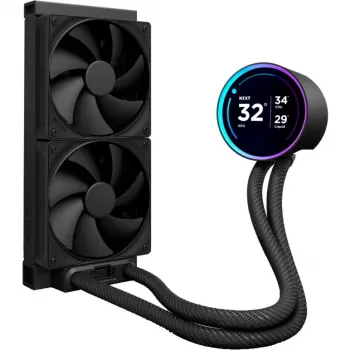 NZXT KRAKEN Elite V2 240 refrigeración líquida con pantalla negra RL-KN24E-B2 (RL-KN24E-B2)