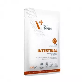 VetExpert Veterinary Diet Intestinal Cat comida húmeda para gatos 100 g