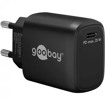Goobay 65367 cargador interior AC para portátil smartphone tablet negro