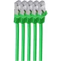 Cable de red ShiverPeaks BS75511-G-SET5 verde 1 m Cat7 S/FTP