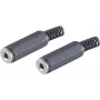 Conector de cable ShiverPeaks BS51310-2 2,5 mm negro hembra