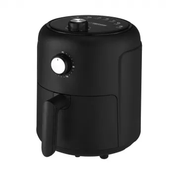 Freidora de aire ESPERANZA EKA001, 2,6 L, 1000 W, 7 programas, negra, compacta para encimera