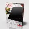 Adler AD 6513 placa de cocina negra de sobremesa 29 cm zona placa de inducción 1 zona(s)