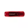 Memoria USB Intenso 128 GB USB Type-A 2.0 Rojo Transparente
