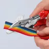 Knipex 94 35 215 Tijeras de ingletes para perfiles de plástico y goma, 215 mm