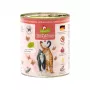 Comida húmeda para gatos Fox4Pets GRANATAPET DeliCATessen Pavo y gambas, sin cereales, 800 g, alimento completo para gatos adultos