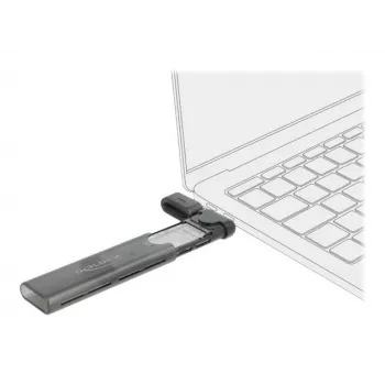 Carcasa SSD DeLOCK 42635 Negro M.2