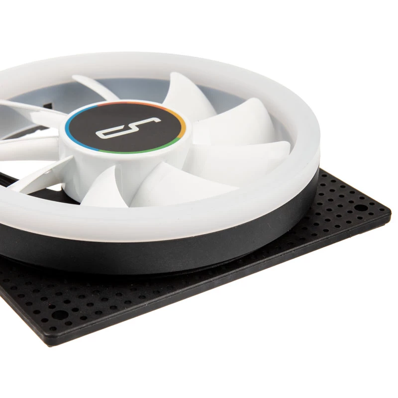 Cryorig Crona X CR-XRX1 ventilador de caja, 120 mm, PWM, ARGB, blanco