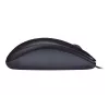 Logitech M90 ratón óptico de oficina con cable — 1000 DPI, ambidiestro, USB Type-A, negro