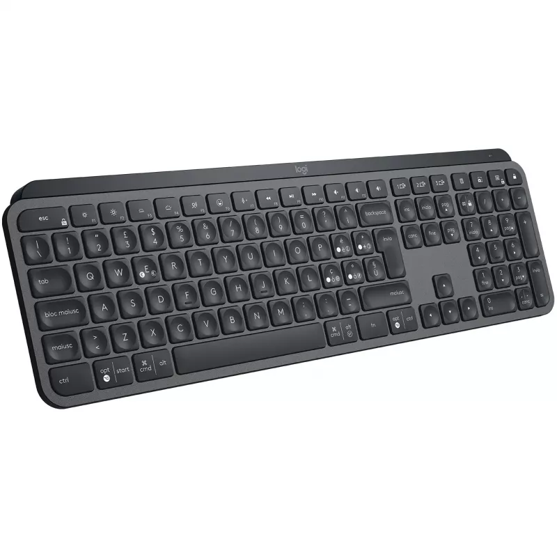 Logitech MX Keys for Business Teclado RF Wireless + Bluetooth Italiano Grafito (920-010247)