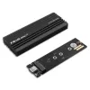 Carcasa externa SSD QOLTEC NV2270 para unidades M.2 SATA/NVMe, USB-C, hasta 2 TB