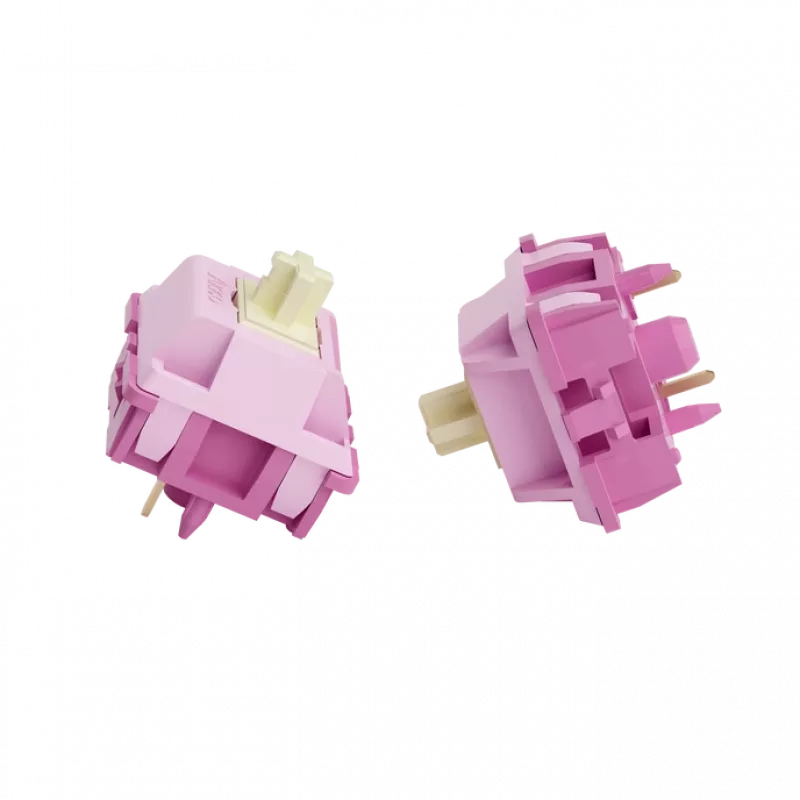 Interruptor mecánico AKKO V3 Creamy Lila Pro 5‑Pin táctil MX‑Stem 30g