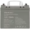 Batería SAI AGM sellada QOLTEC 53084 12V 36Ah LongLife