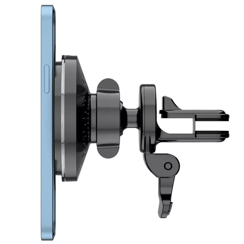 Cargador inalámbrico para coche Tellur TLL151431 compatible con MagSafe 15W Negro para smartphones