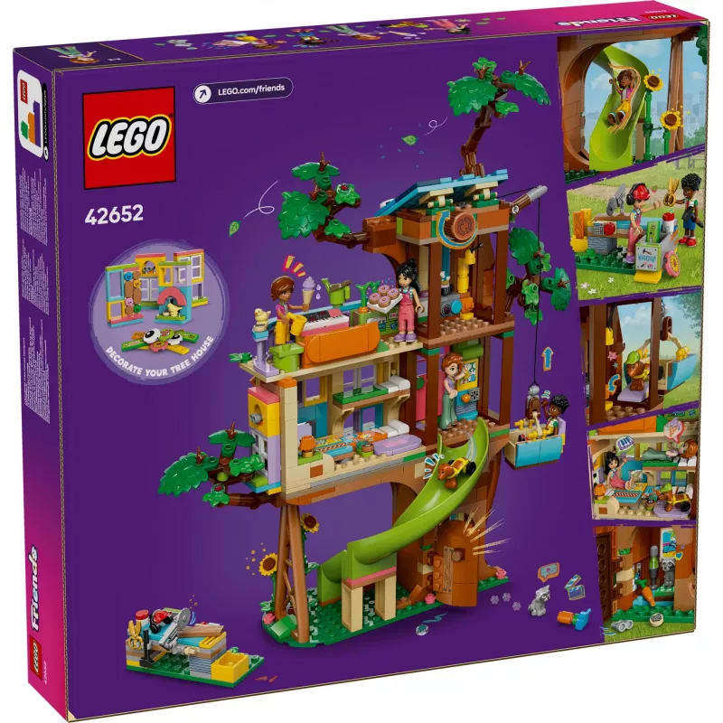 LEGO FRIENDS 42652 Punto de encuentro de la casa del árbol de la amistad