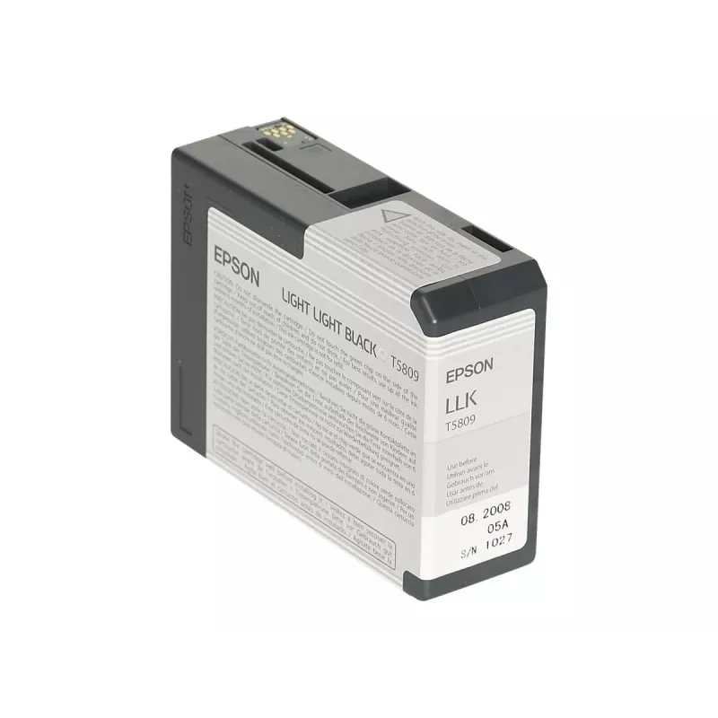 Epson Singlepack Light Light Black T580900, negro claro claro, tinta pigmentada, 80 ml, 1 unidad