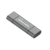 Lector de tarjetas multifunción USB3.0 Vention gris metal