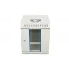 Armario de pared Extralink caja rack 6U 10 pulgadas gris cerradura con llave gestión de cables