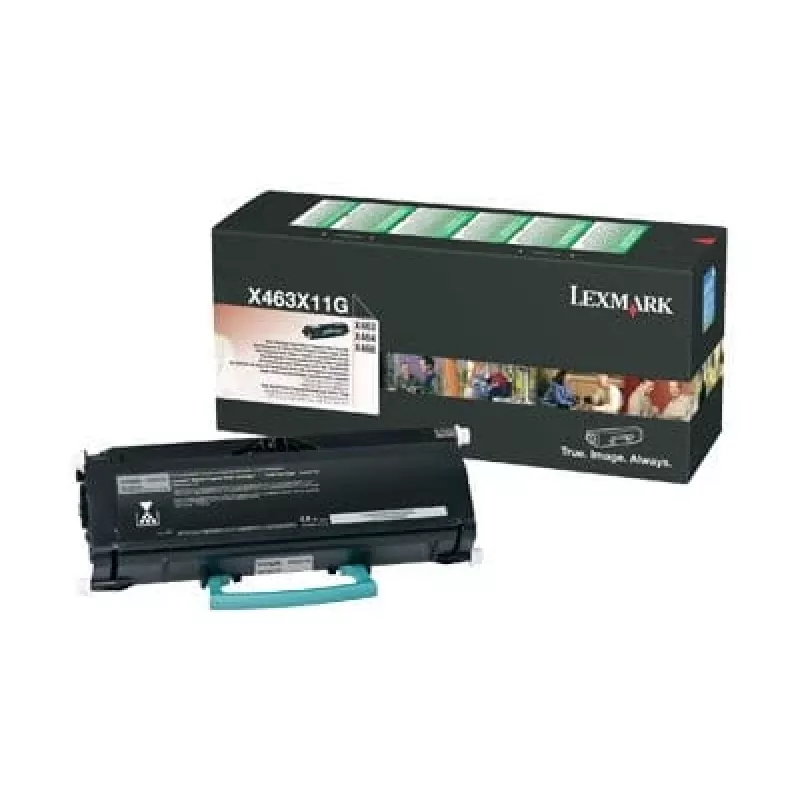 Lexmark X463X11G - tóner negro - para X463de, X464de, X466de, X466dte, X466dwe