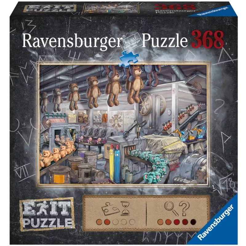 Puzle Ravensburger 16484 — 368 piezas, ancho 700 mm, a partir de 12 años