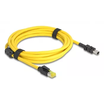 Cable de red DeLOCK 81252 negro amarillo 3 m Cat6