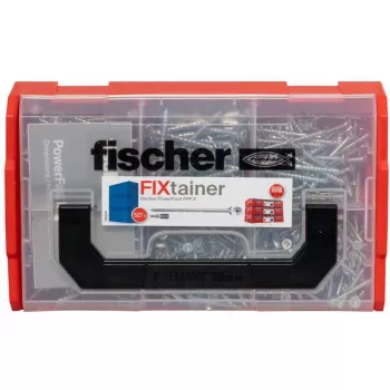 fischer FixTainer PowerFast II TX TG 562272 surtido de tornillos para aglomerado acero galvanizado (562272)