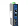 Switch PoE 2 puertos 1000M con 2 puertos SFP 1000M