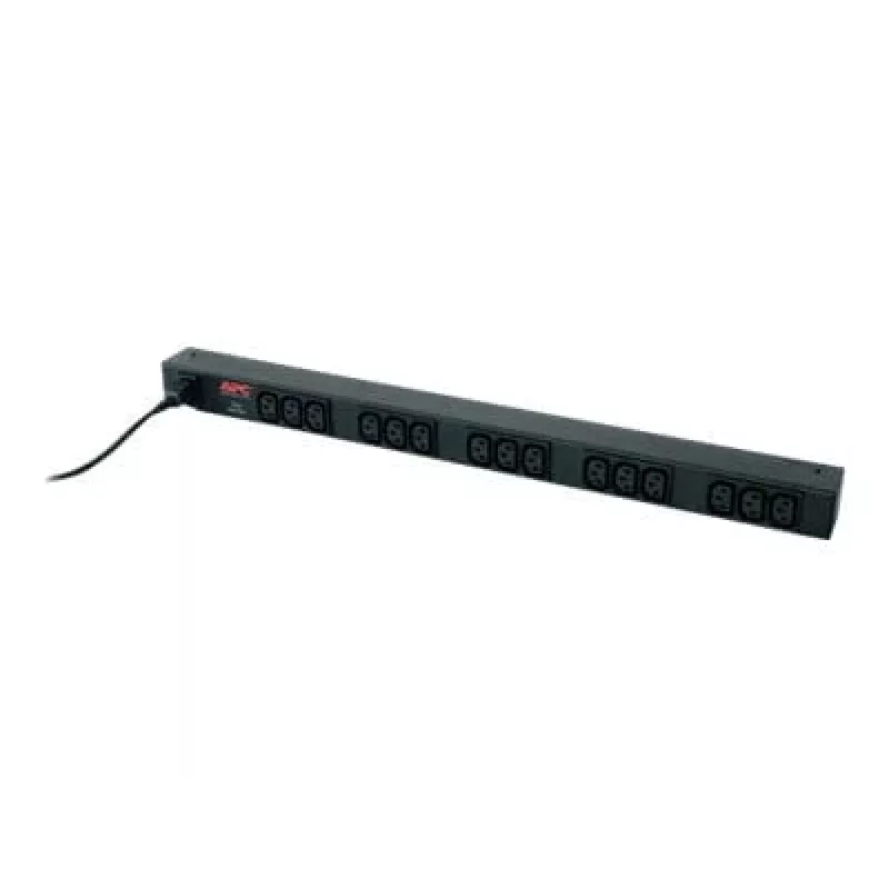 APC RACK PDU BASIC ZERO U 10A 230V regleta de enchufes (PDU) 15 salidas AC 0U negro