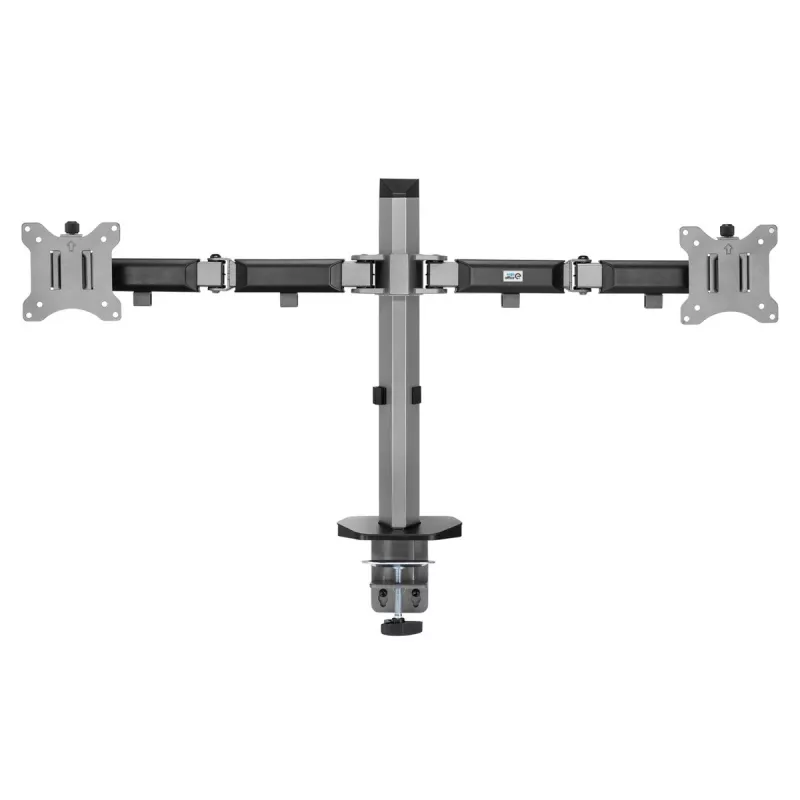 Soporte de montaje para dos monitores Deluxe Ergo Office, 17-32, máx. 9 kg, ER-449