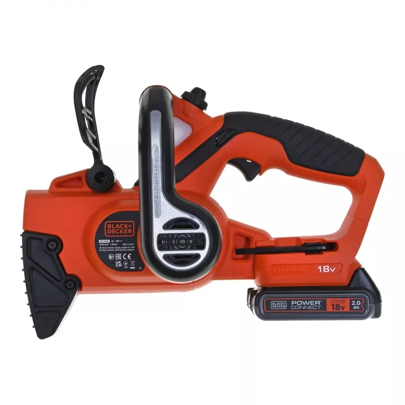 Black & Decker GKC1820L20 motosierra de batería, negra/naranja