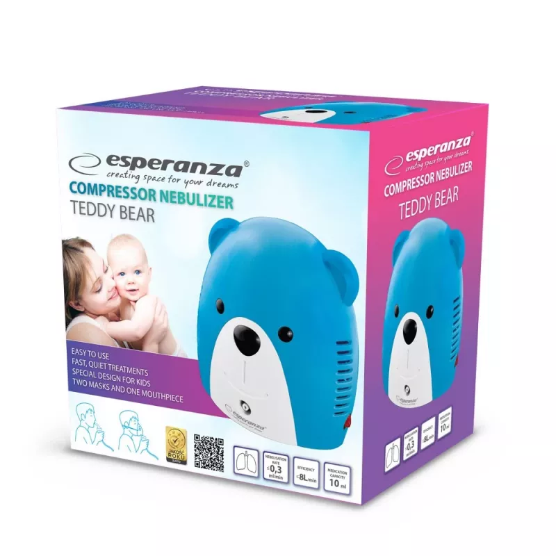 Esperanza ECN004 nebulizador de compresor