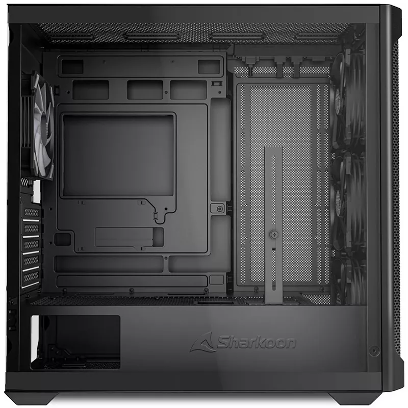 Sharkoon MK4W RGB Strip Micro Tower Negra
