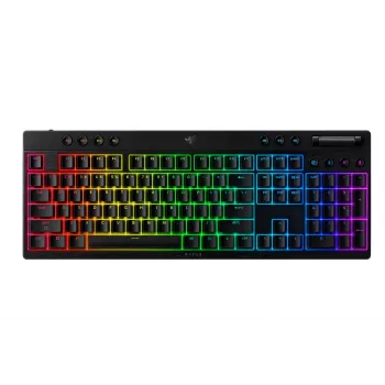 Teclado gaming Razer BlackWidow V4 Low-profile Wireless — teclas mecánicas de perfil bajo, Bluetooth y 2,4 GHz