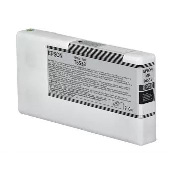 Cartucho de tinta Epson C13T65380N negro mate 200 ml Original pack individual