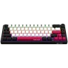 LORGAR KBP70MW, teclado gaming mecánico inalámbrico 65% Pro, negro/rojo, distribución EN