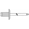 Remache ciego GESIPA 4x8 mm ala grande, rango de agarre 3,0–5,0 mm, 500 uds.