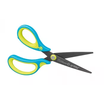 Tijeras Pelikan 810296 corte recto azul lima