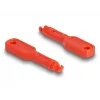 Bloqueador de puertos DeLOCK 20928 RJ-45 rojo plástico 11 uds.
