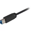 Cable USB Sharkoon 3 m USB3.0-A/USB3.0-B
