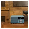 Sangean DDR-7 Norse Blue radio de sobremesa, DAB+, FM, AUX, Bluetooth, turquesa