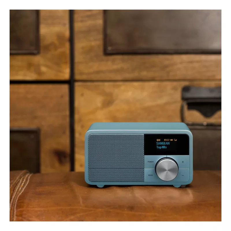 Sangean DDR-7 Norse Blue radio de sobremesa, DAB+, FM, AUX, Bluetooth, turquesa