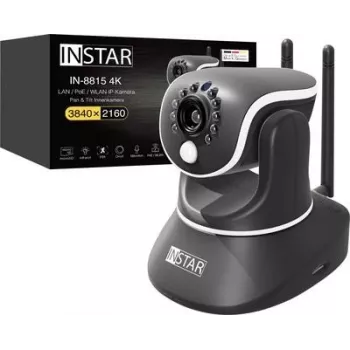 Cámara de vigilancia Instar IN-8815 4K con LAN PoE y WLAN