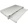Lightwin Standard 19\ módulo de distribución de fibra óptica, carcasa vacía 1HE para cajas de empalme (LVL Gris PREMIUM)