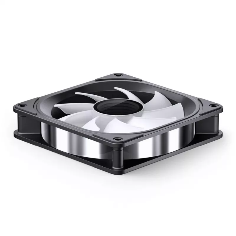 Ventilador para carcasa ARGB de 120mm Jonsbo FR-606 negro, conexión 5V 3-Pin, modelo FR-606B