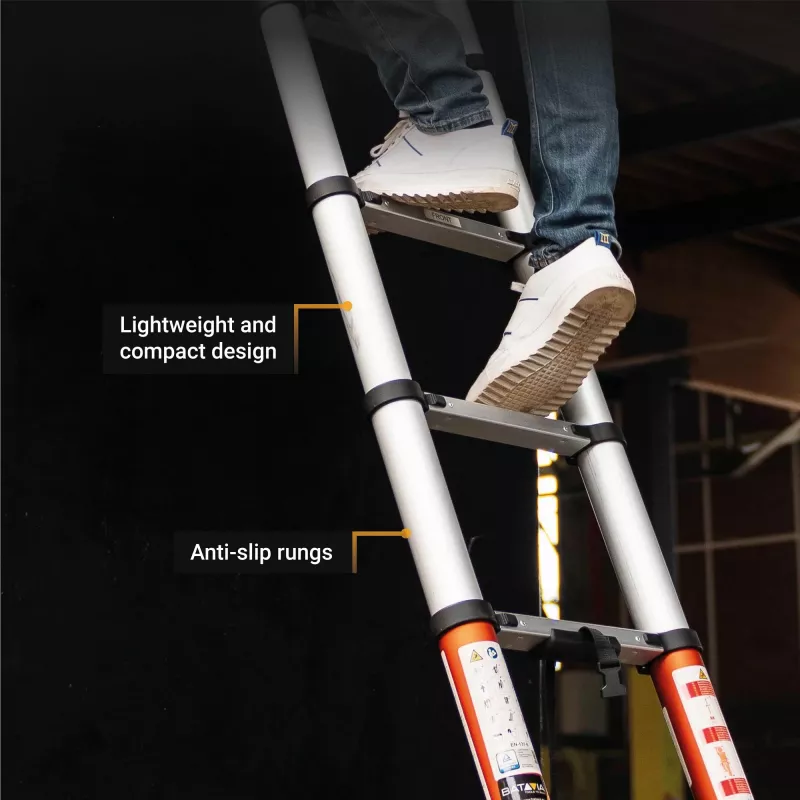 Escalera telescópica Batavia B.V. Giraffe AIR 2,93 m — escalera extensible compacta