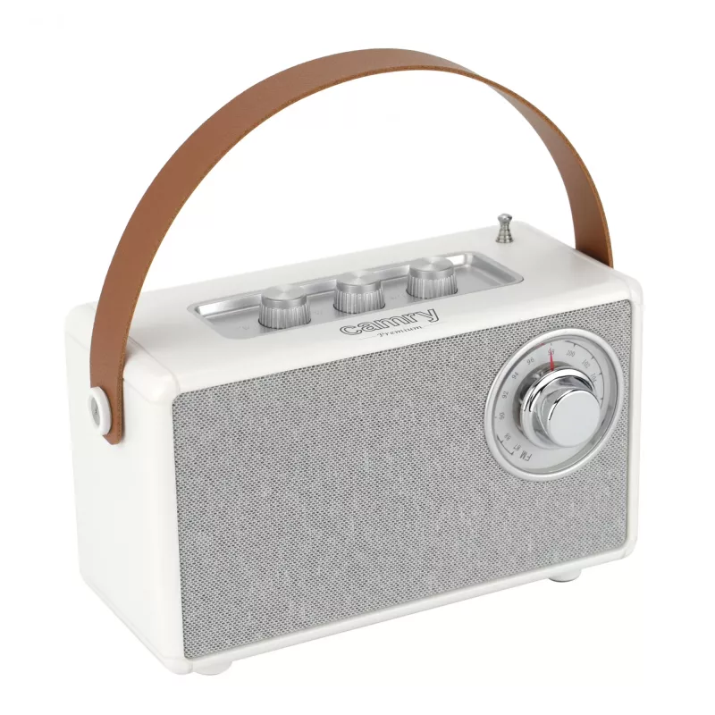 Camry altavoz con radio | CR 1902 W | 5 W | Bluetooth | Blanco | Conexión inalámbrica