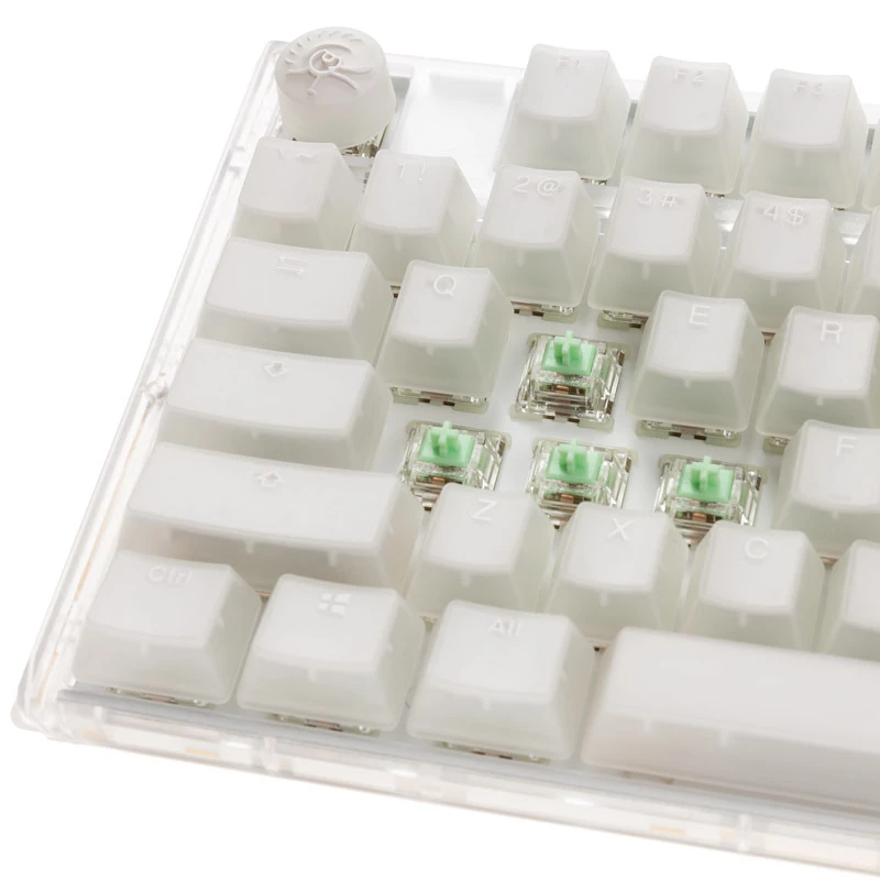 Teclado gaming Ducky One 3 TKL USB QWERTY inglés blanco