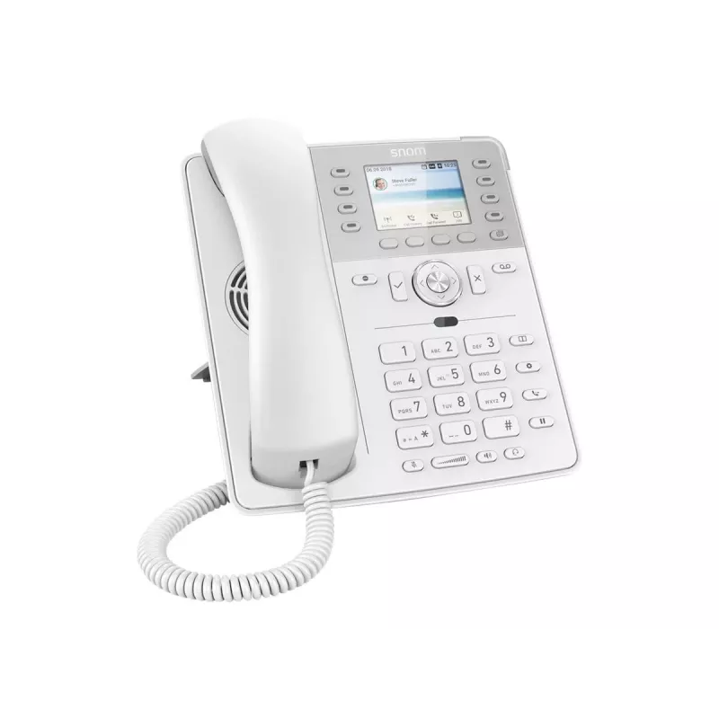 Teléfono IP Snom D735 blanco TFT