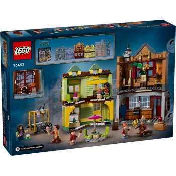LEGO Harry Potter 76452 Quidditch Supplies Eiscremesalon Mini‑Build‑Set, 795 piezas, 6 minifiguras, edad 8+
