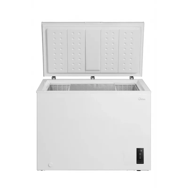 Arcón congelador Midea MDRC405FEE01, 290 L, altura 85 cm, clase energética E, independiente